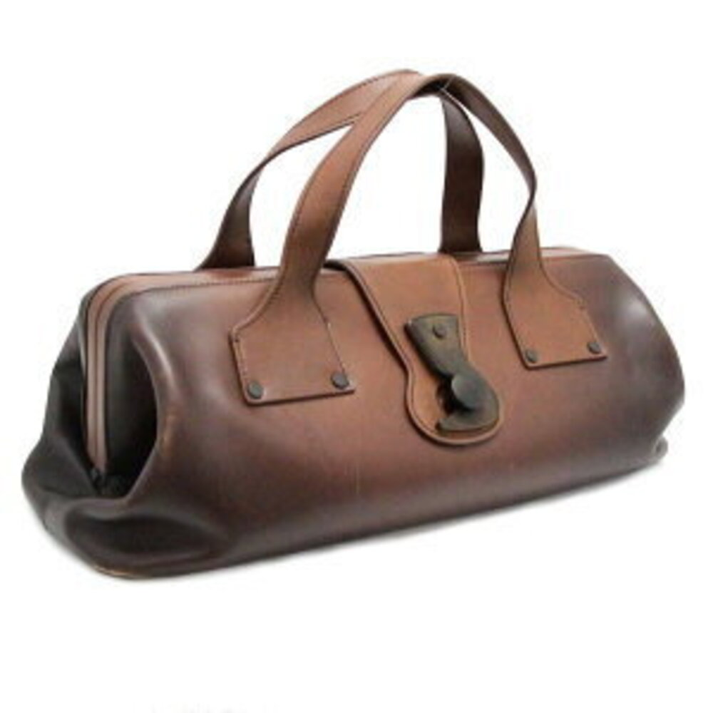 Gucci Handbag Leather Doctors Horizontal Bag